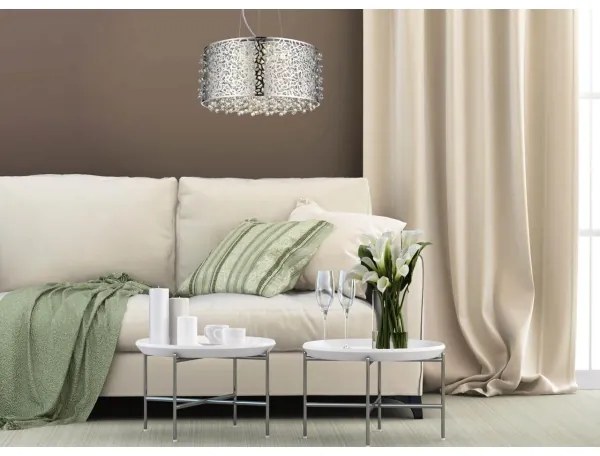 Klausen 142003 - LED Dimmelhető kristály csillár zsinóron FOREST 5xLED/5W/230V