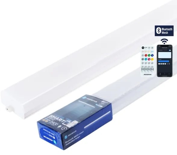 Aigostar - Dimmelhető LED fénycsöves lámpatest MESH LED/30W/230V 6500K