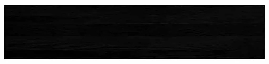 ablakpárkányok 2 db sötétbarna 120x30x2 cm tömör fa tölgyfa