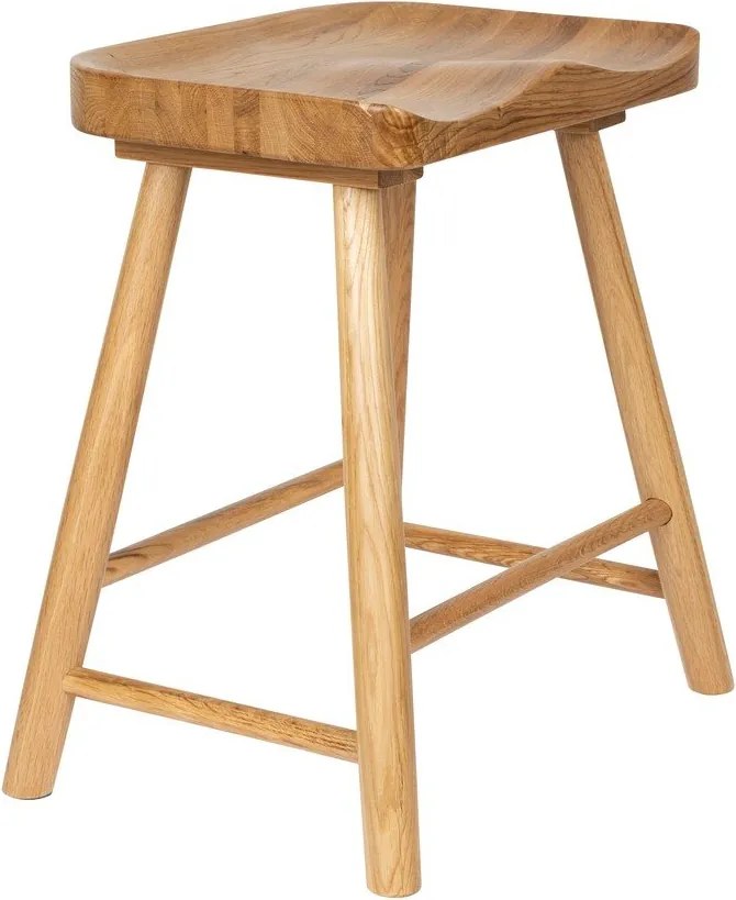 Natúr színű tölgyfa ülőke Vander – White Label