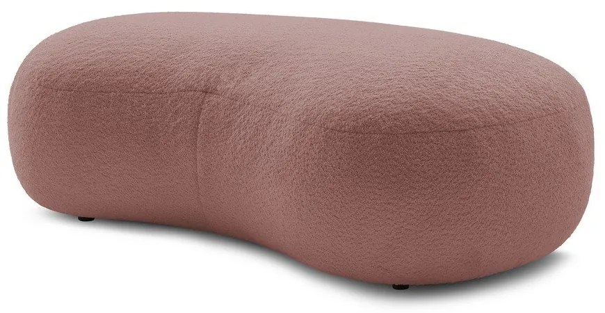 Rózsaszín buklé szövet lábtartó Saint-Germain – Bobochic Paris