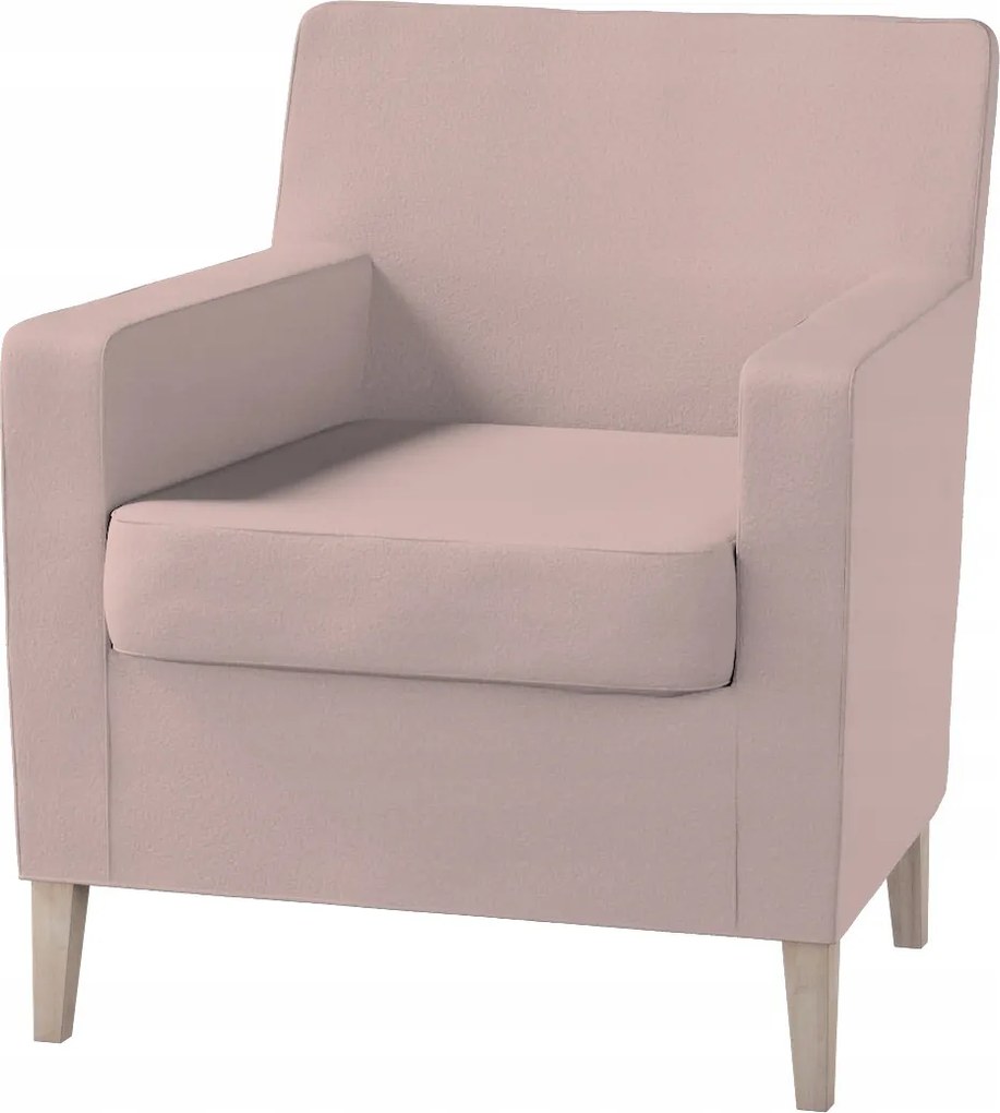Karlstad Ikea fotelhuzat, rózsaszín, bükk