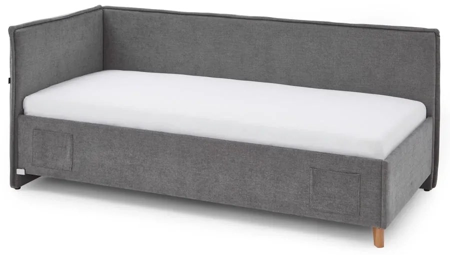 Szürke gyerekágy tárolóhellyel 120x200 cm Fun – Meise Möbel