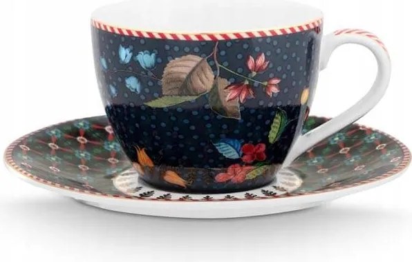 Eszpresszó csésze Berry Blues Blue PiP Studio, 80 ml