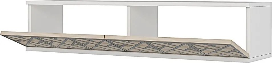 Arex komód, fehér-ezüst, 120 cm – TR555CHM1661
