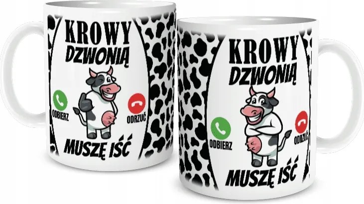 Vicces Bögre Csengetnek A Tehenek, Mennem Kell