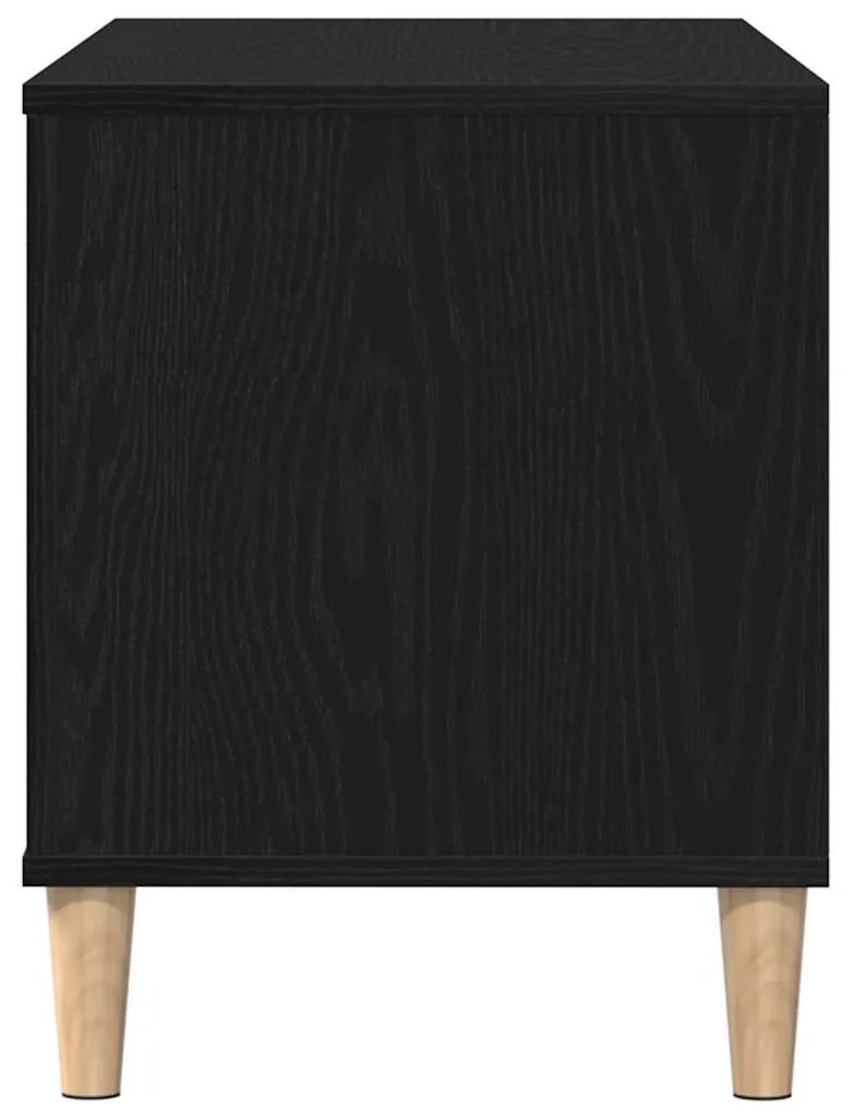 Rekord Szekrény Fekete Tölgy 100x38x48 cm Műgyanta