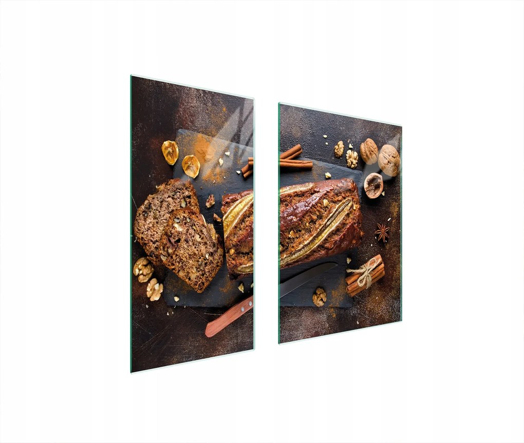 Üveg Védőlap Deszka 75x52 Kenyér Edzett Üveg