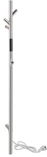 Törölközőtartó 10,3x118 cm rozsdamentes acél/ezüst