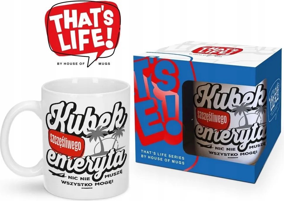 Bögre Life Bögre Boldog Nyugdíjas Ajándék Mindenkinek Nyugdíjas