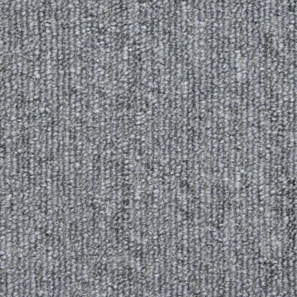 15 darab világosszürke lépcsőszőnyeg 65 x 24 x 4 cm