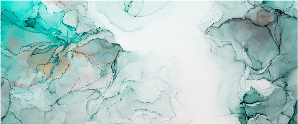 Kép - Tinta absztrakció 2 (120x50 cm)