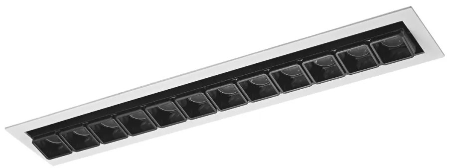 Italux HARPER SL74108/24W S-WH Beépíthető spotlámpa 12x24W/LED 1510LM IP20