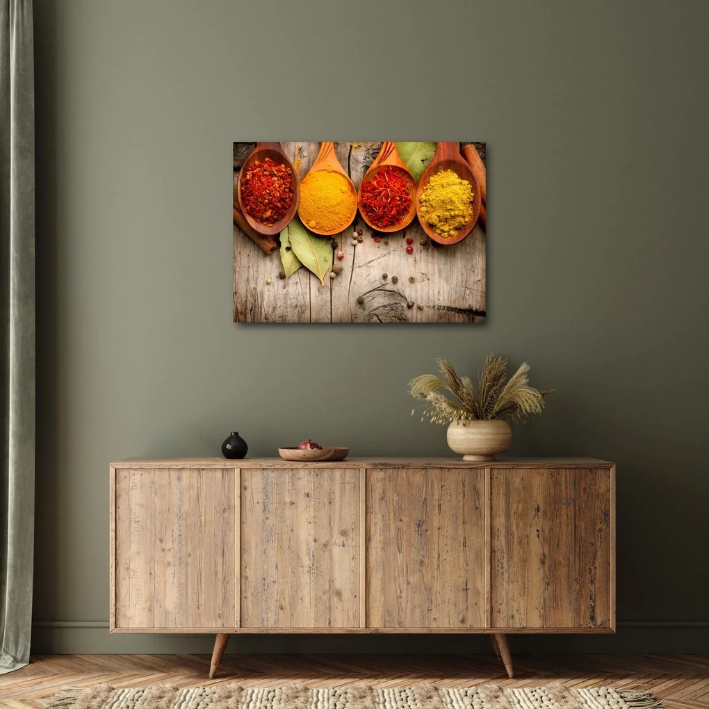 Kép - Fűszerek a fán (70x50 cm)