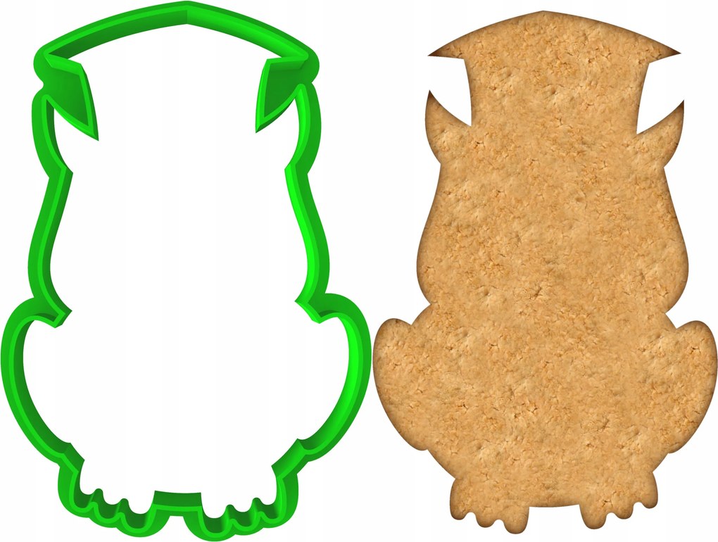 Foremka Lyukasztó Sütemény- és Mézeskalácsvágó Iskola Tanulmányok Tanulás Bagoly