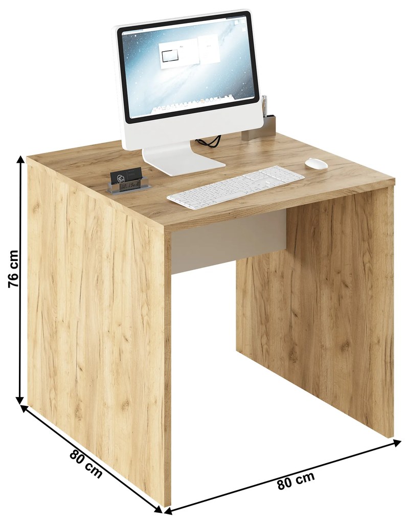 PC asztal Rumia 17 (artisan tölgy + fehér). 1064684