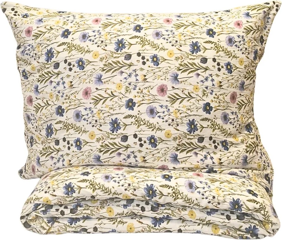 Muszlin ágyneműhuzat Magdalena 140x200cm+90x70cm TiaHome