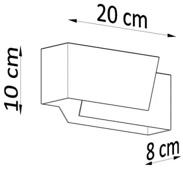 Fali lámpa PIEGARE 1xG9/40W/230V