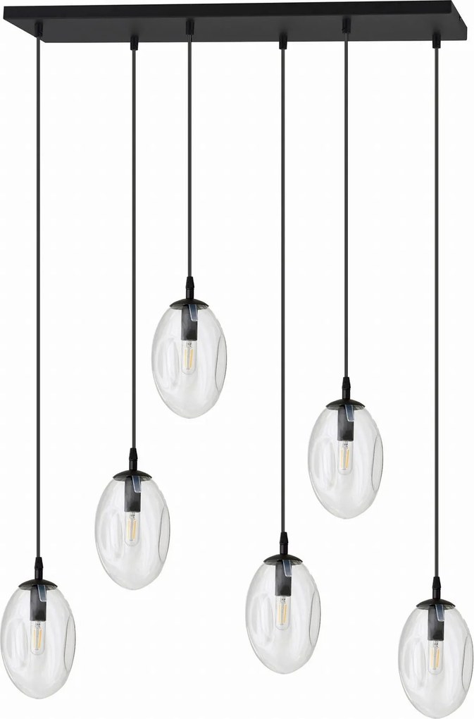 Függő lámpa csillár Emibig 6xE14 10W Astral