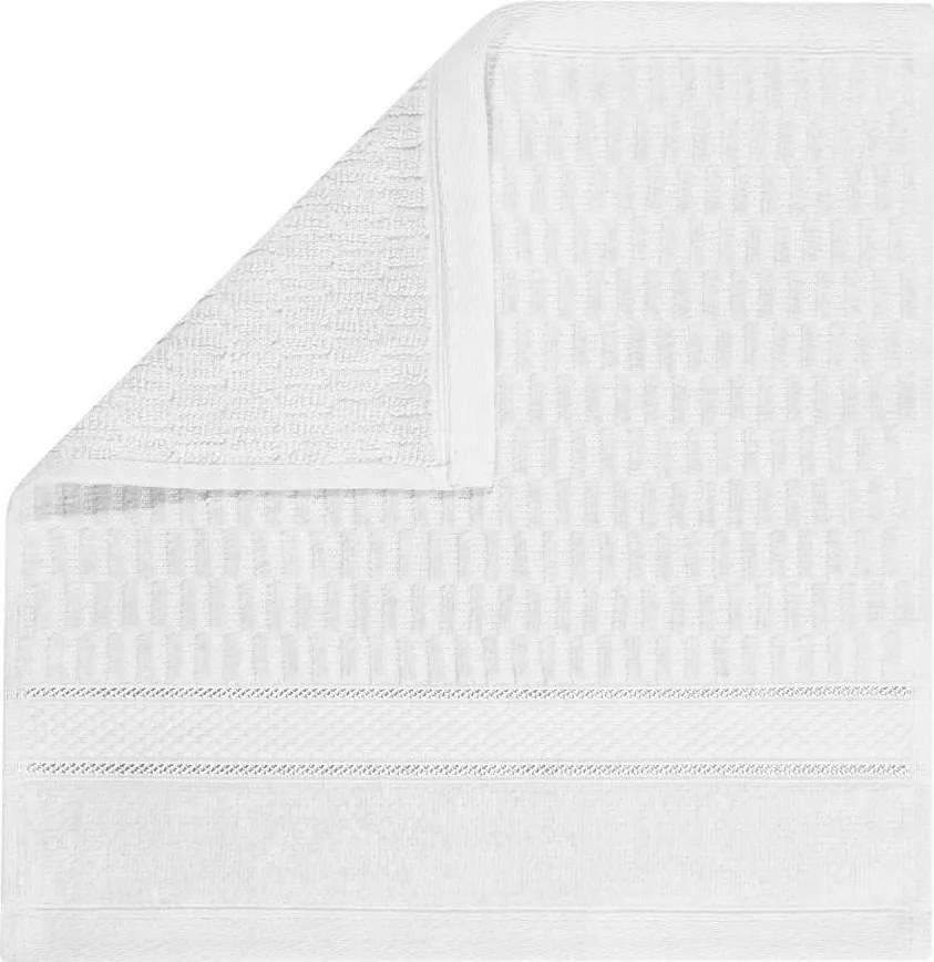 Peru törölköző 70x140 fehér velúr 500g/m2