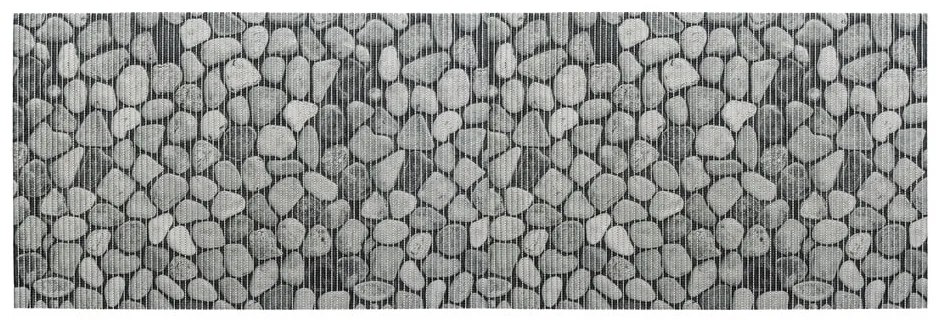 Szürke műanyag fürdőszobai kilépő 65x200 cm Sassi – Wenko