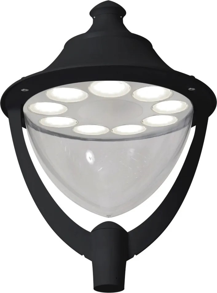 Novolux GUNTHER TOP 655A-G31X1A-02 Utcavilágítás lámpatest 9x40/GX53 IP65