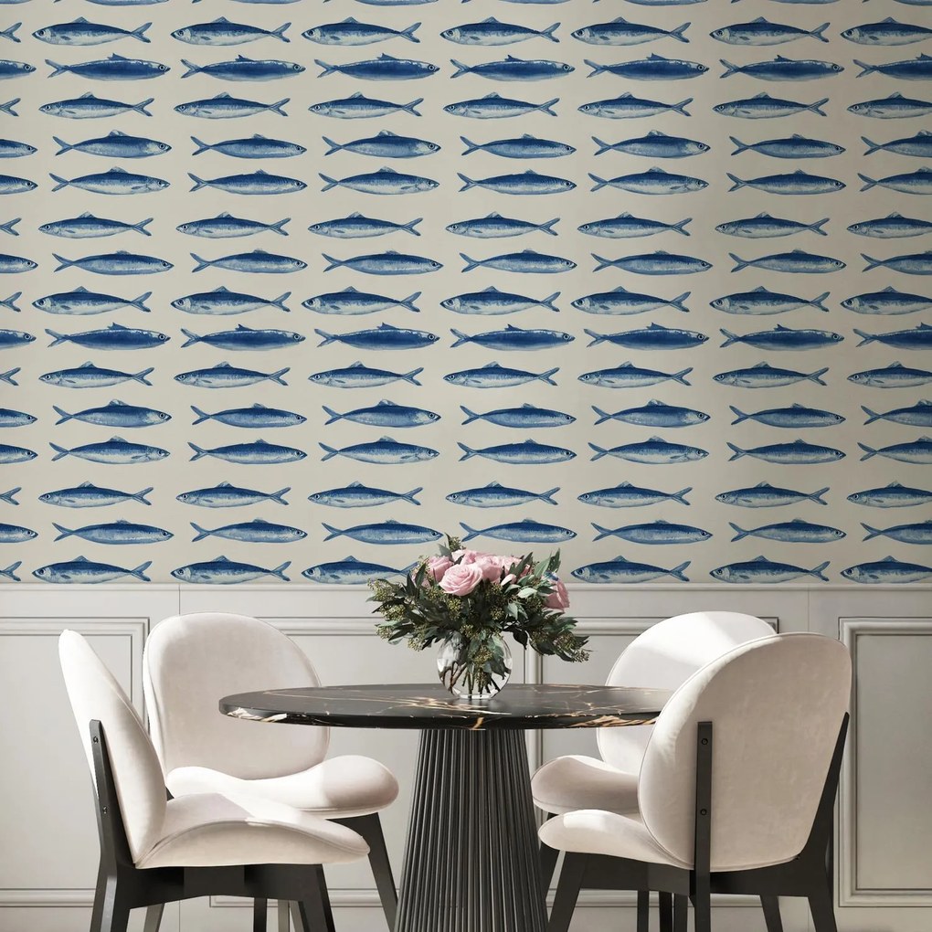 Fotótapéta - Kék halak (147x102 cm)