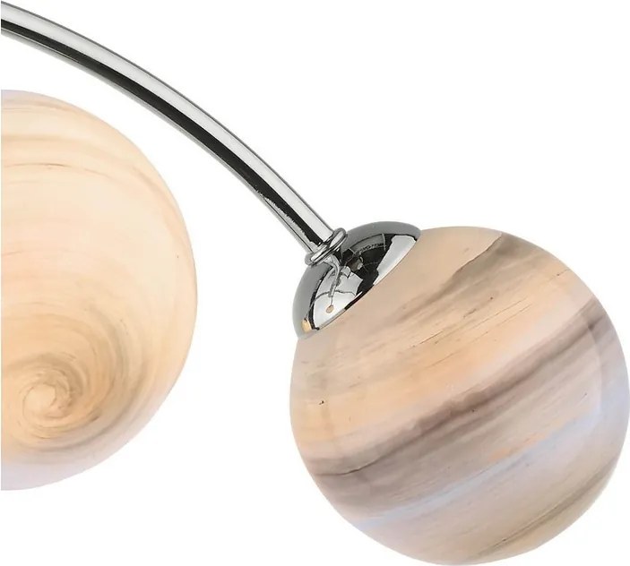 Dar Lighting IZZY IZZ0450-07 Plafonlámpa 4x40W/G9