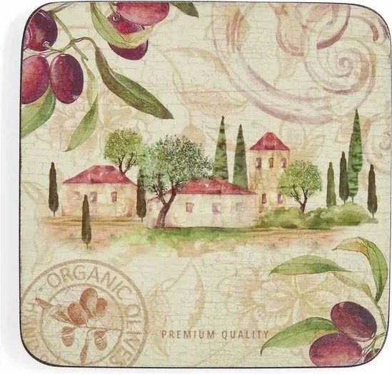 Parafa Alátétek Pimpernel Kicsi Olive Orchard Olajbogyó 6 db-os szett