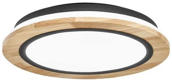 Ledvance - LED Dimmelhető mennyezeti lámpa SMART+ ORBIS WOOD LED/24W/230V Wi-Fi
