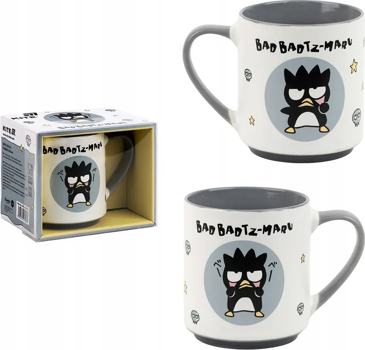 Kerámia Bögre Bad Badtz Maru 350 ml Fehér Kite