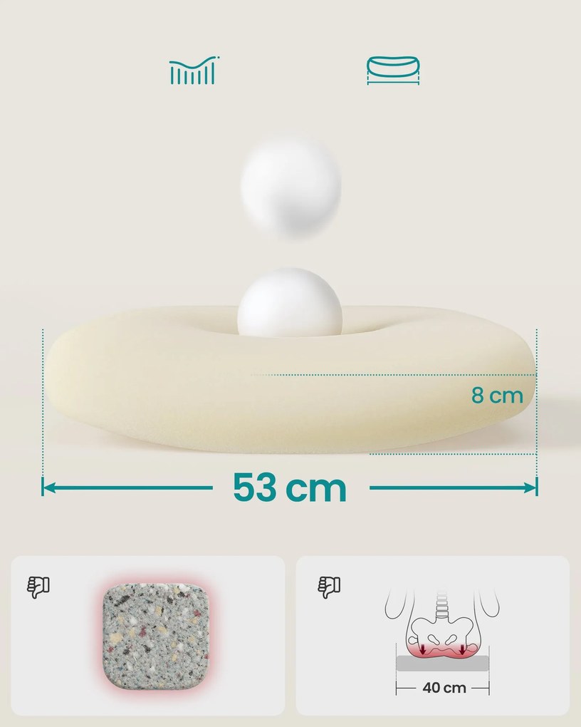 SONGMICS ergonomikus hálós irodai szék fejtámasszal, világosszürke