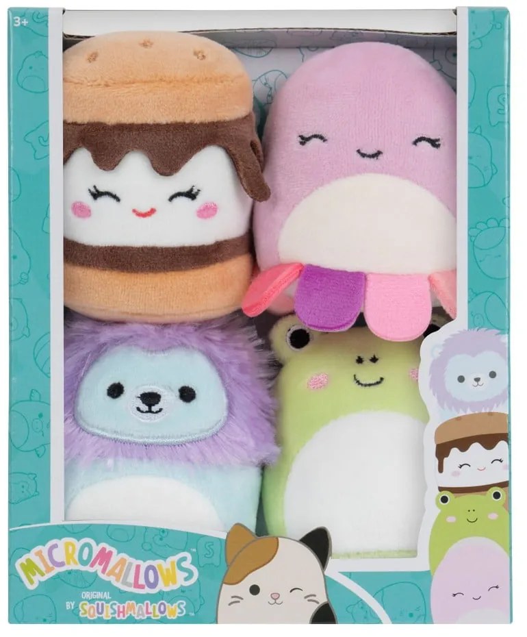 Plüssjáték szett 4 db-os 4Pack – SQUISHMALLOWS