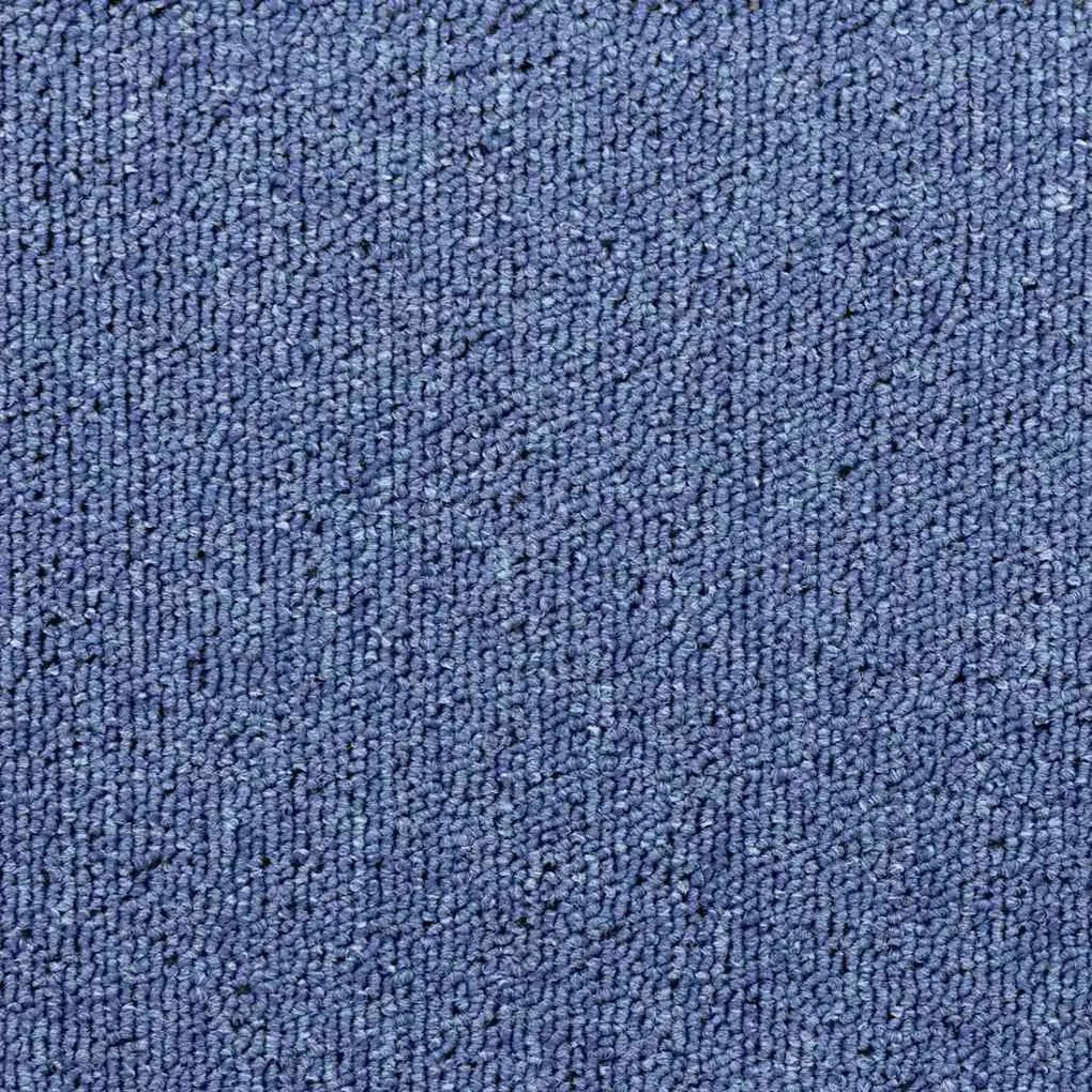 20 db kék, félkör alakú, nagy lépcsőszőnyeg 65 x 24 x 4 cm