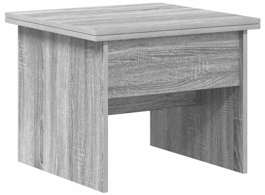 vidaXL Dohányzóasztal Szürke Sonoma 55 x 54,5 x 45 cm Faanyag