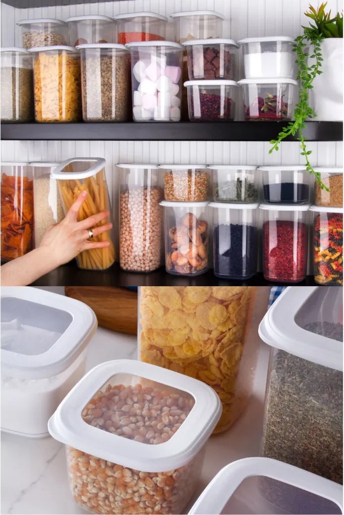 Ételtároló doboz készlet 3 x 4 db