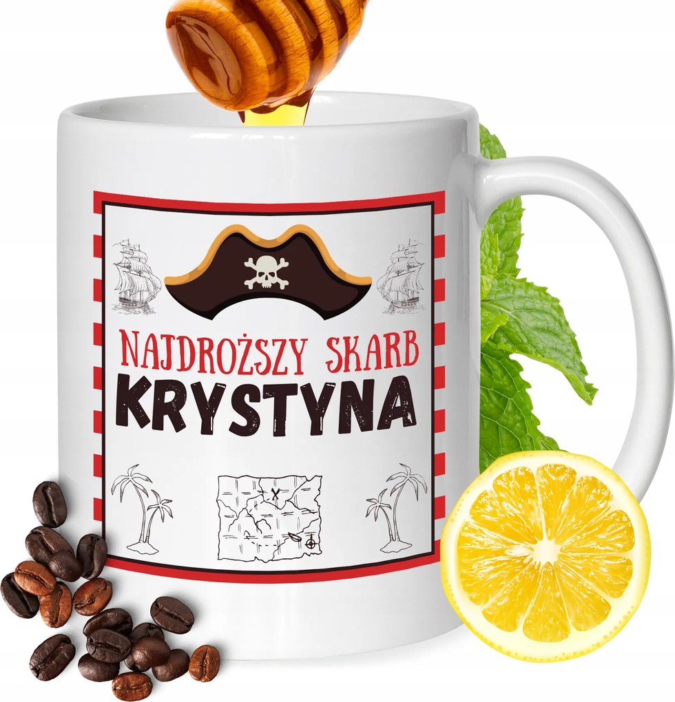 Bögre Krisztina Barátnőknek Ajándék Nyomtatott Fehér 330ml