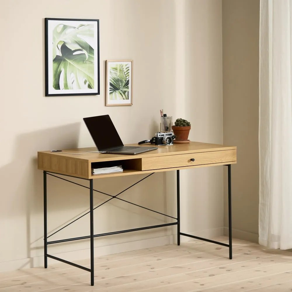 Íróasztal 60x120 cm Pensacola – Unique Furniture