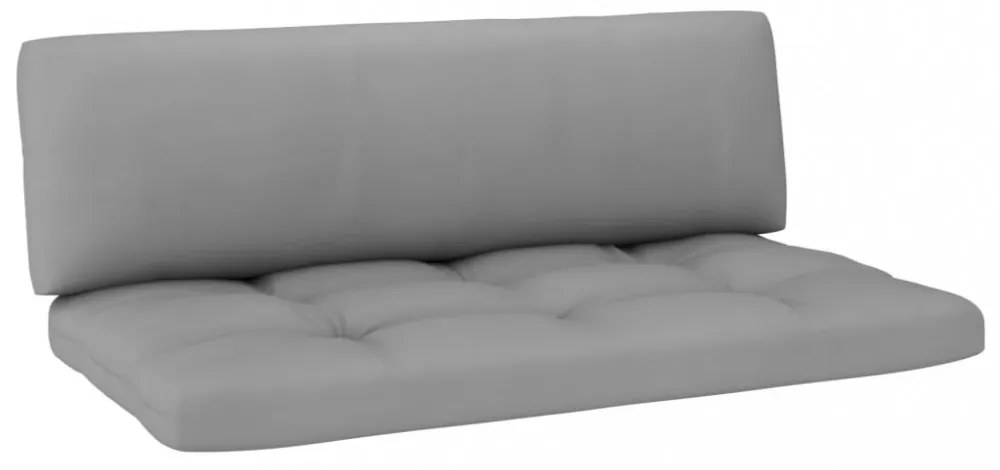 fehér impregnált fenyőfa kerti középső raklapkanapé