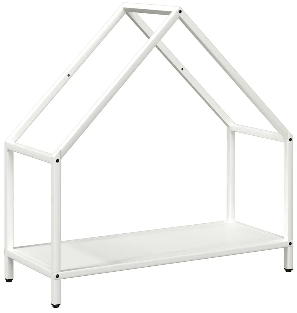 fehér hidegen hengerelt acél tűzifatároló 60x25x60 cm