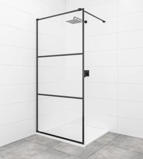 Walk-in zuhanyparaván  120 cm SAT Walk-in SATBWI120CPPAC