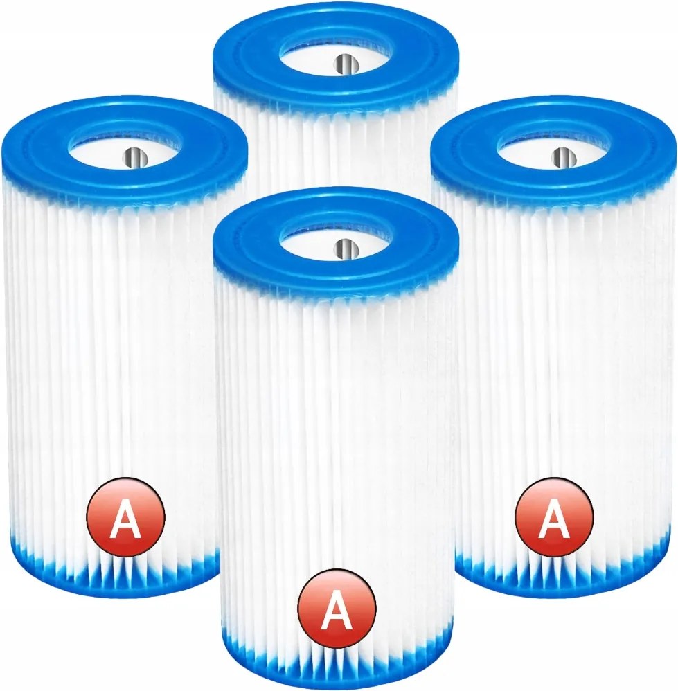 4x Szűrő Medence Szivattyúhoz 29000 Intex A Típusú Betét