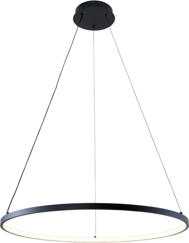 ZUMA LINE 2023201-BK60 BRENO Modern Led Függesztett Lámpa Fekete LED IP20