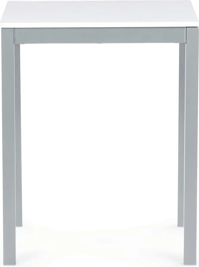Étkezőasztal bővíthető 60–90 × 60 cm melamin fehér GDT-206 WT