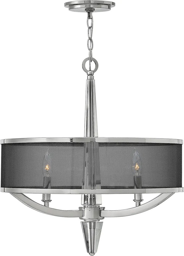 Quintiesse modern függeszték ascher fekete polírozott nikkel elsqn-ascher-3p