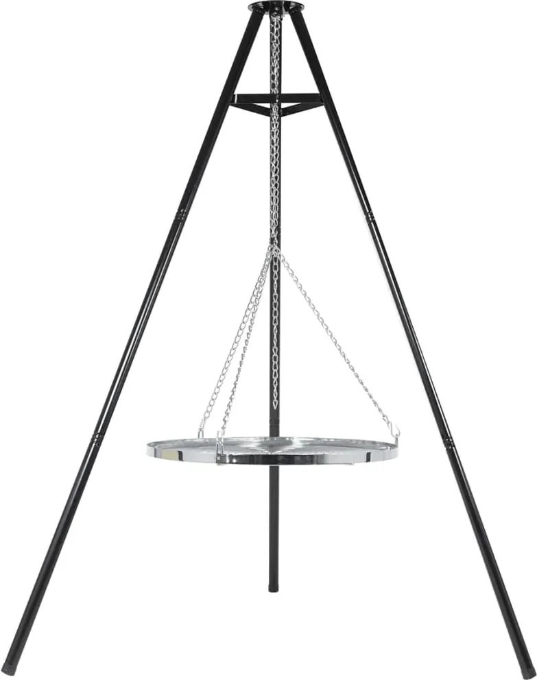 RedFire fekete háromlábú grillező állvány 172 cm