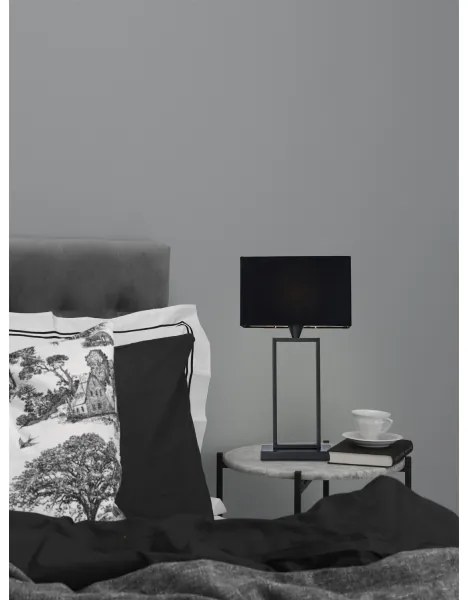 Cottex B2821SV - KENSINGTON asztali lámpa 1xE14/40W/230V fekete