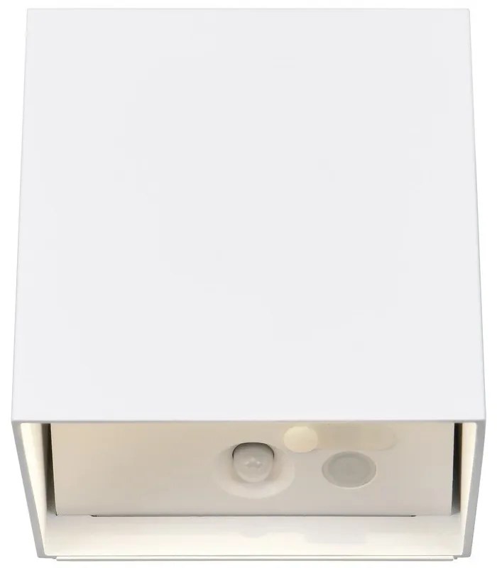 USB LED fali kültéri lámpa mozgásérzékelővel (magasság 10 cm) Genie – Trio