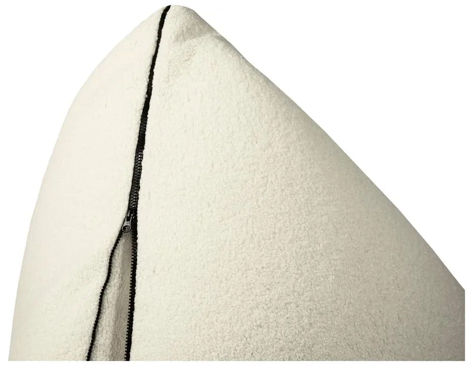 Világosszürke buklé gyerek babzsákfotel Clip Clap 90 – SLOWDOWN