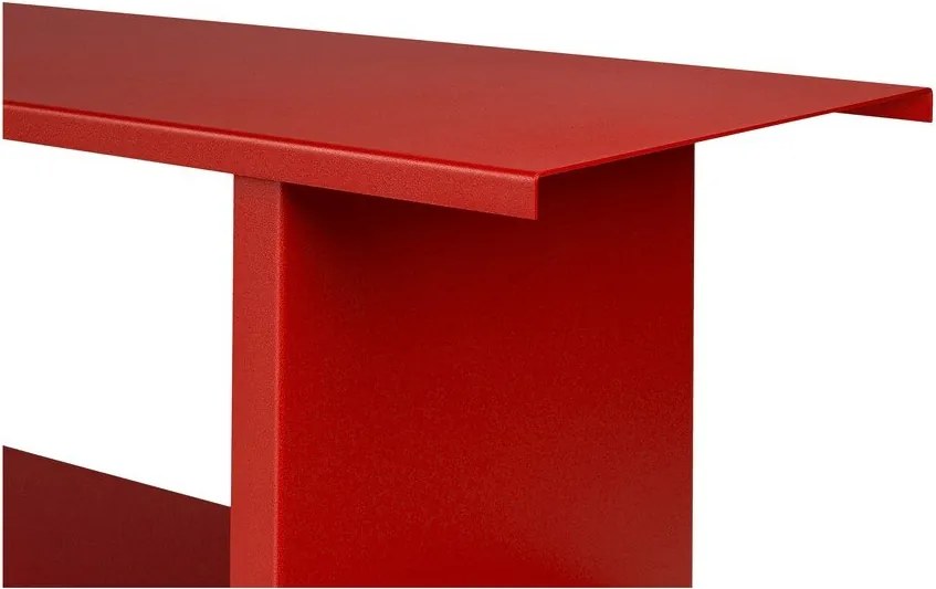 Piros fém polcos állvány 160x57x37 cm Hes – noo.ma